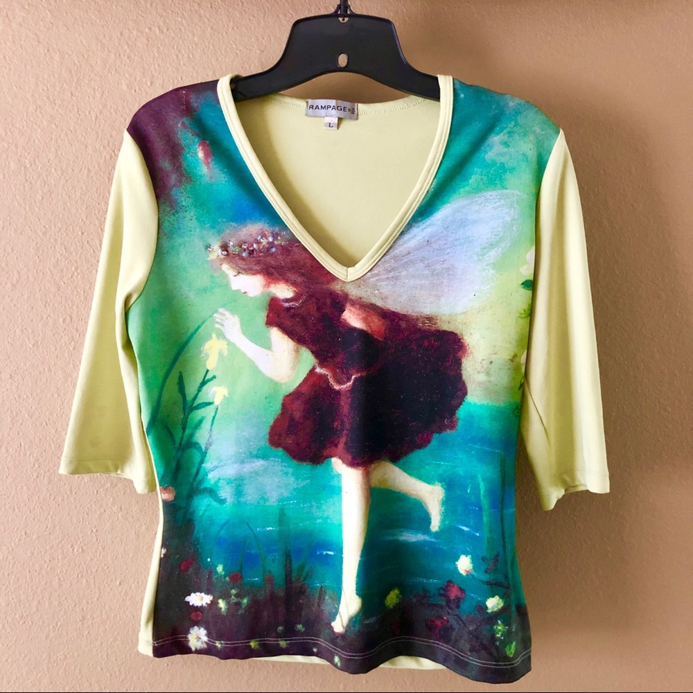 Rampage V-Neck Faerie Top
